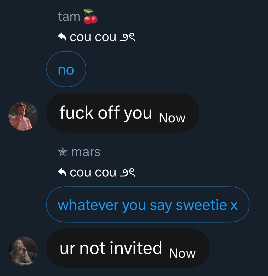 all i do in this gc is get bullied