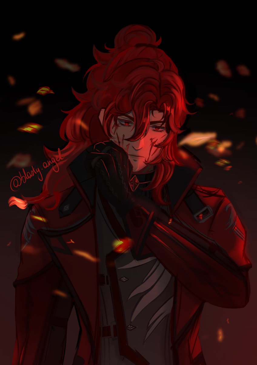 blastyangel's tweet photo. missing Diluc hour #diluc #dilucragnvindr #dilucfanart https://t.co/ayVMMQrXs7