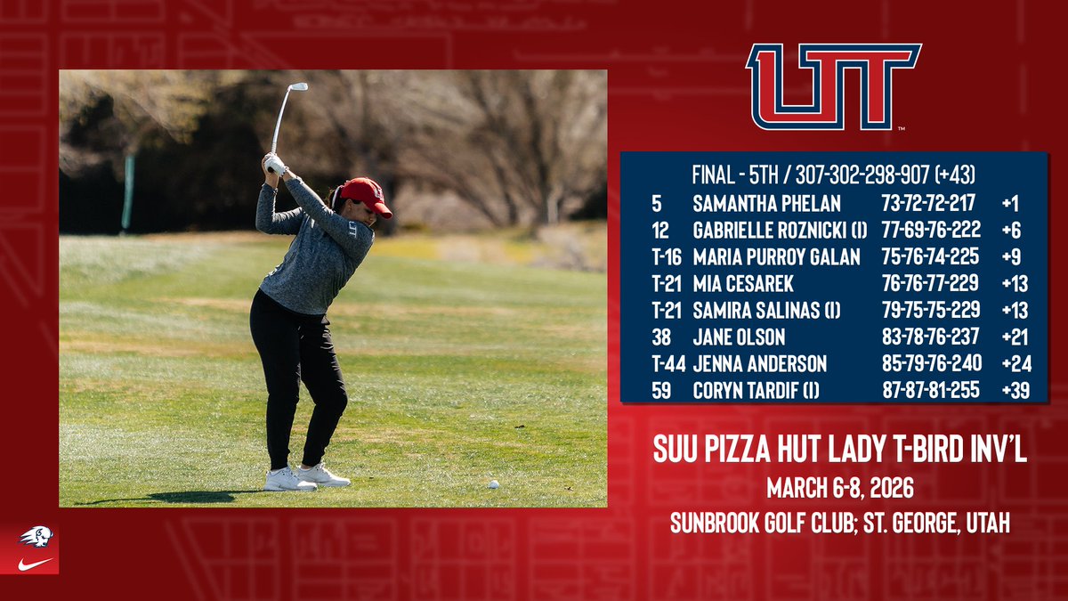 Utah Tech Women's Golf tweet media