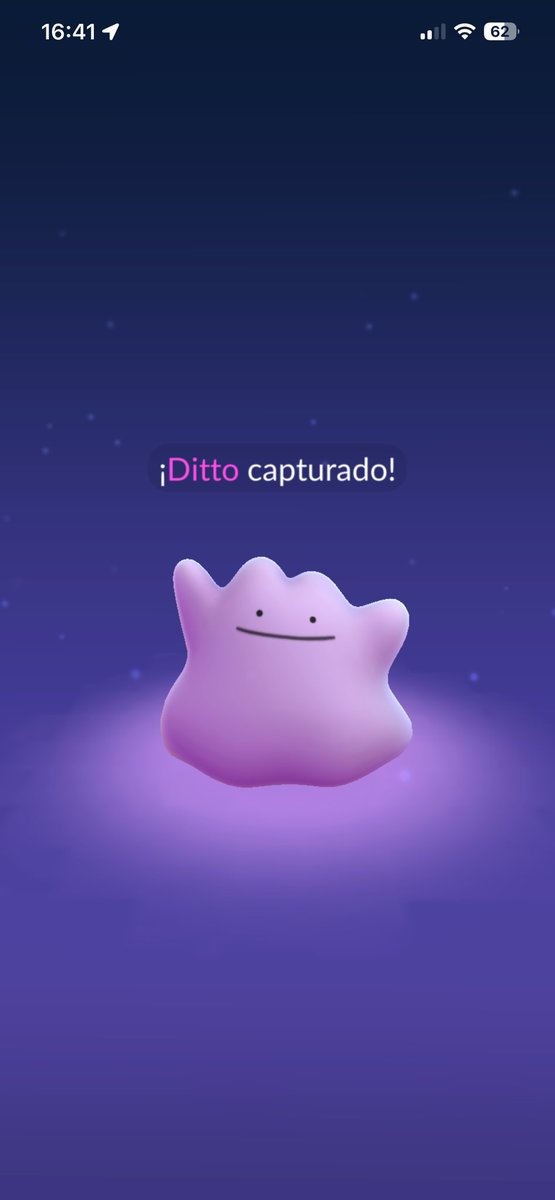 Por fin salió el ditto #PokemonGo