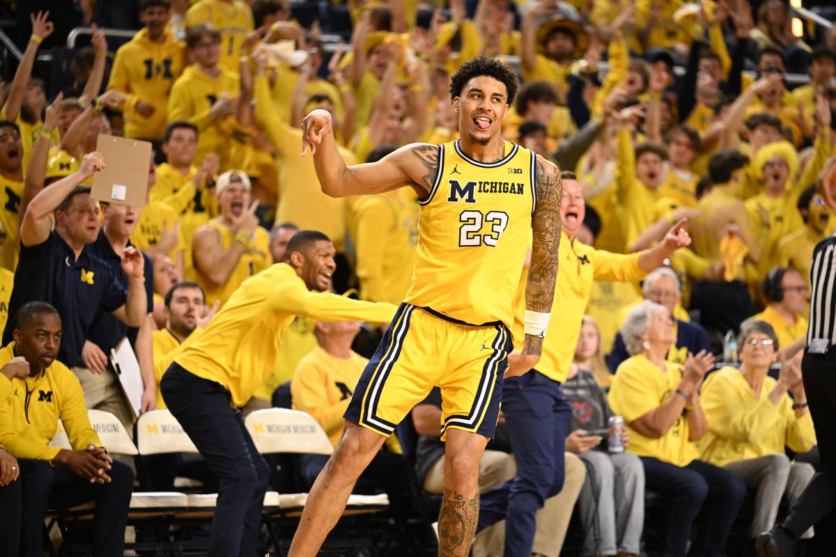 Michigan Men's Basketball tweet media