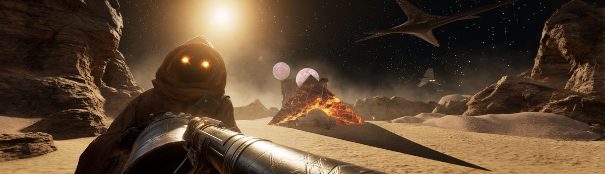 We thought we were alone…

Visual transmission received from a deserted planet.
Apparently, the fleet is already in the sky.

More images from very far away are coming… #veveverse

May the VeVe be with you. 👁️🚀

#VeVe #VeVeFam #DigitalCollectibles