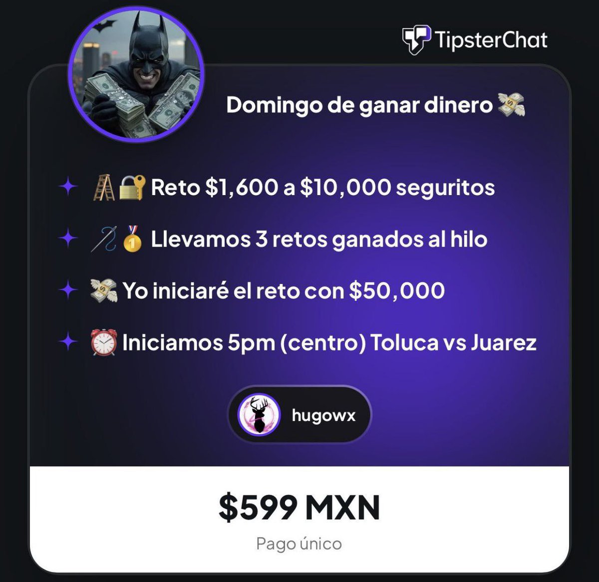 Picks de Tipsters GRATIS tweet media