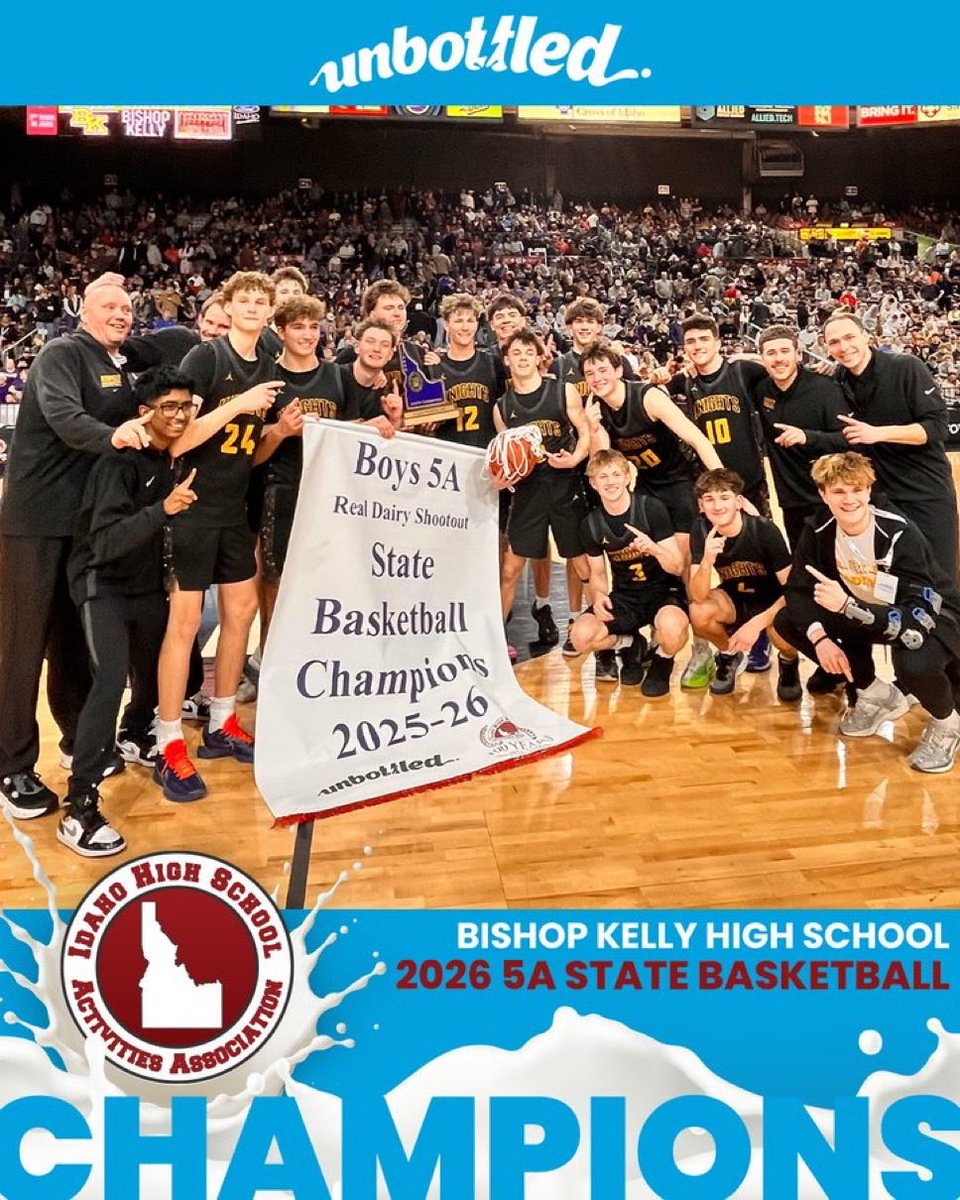 Huge congratulations to our newest State Champions! 🏀 🏆

Congratulations players and coaches, so proud of you ⚔️👏