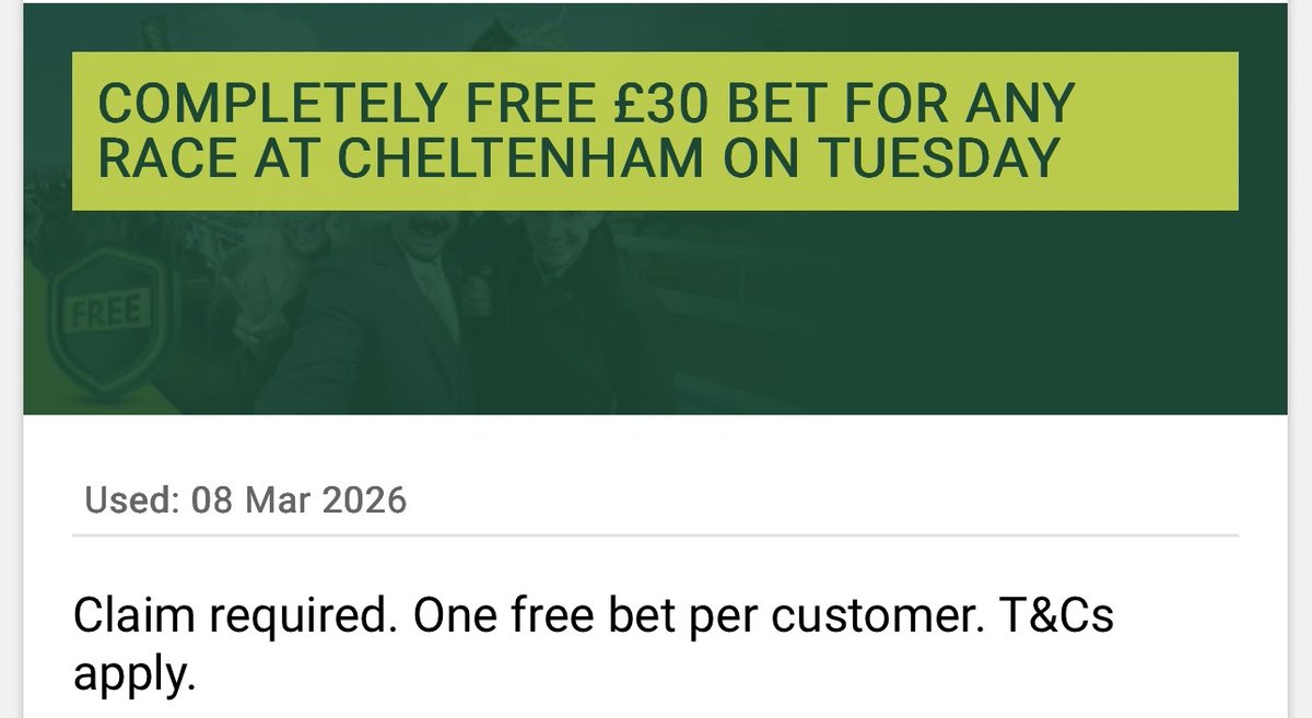 JamieRushworth_'s tweet photo. Thanks @paddypower 🤣🤣!! https://t.co/v4Jq3AATep