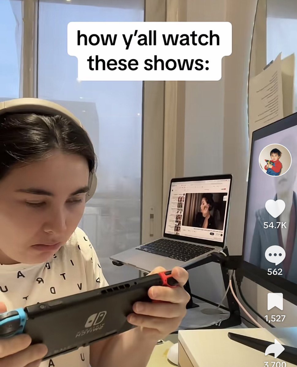 genuinely think this is what 90% of tiktok users with takes on anything are doing