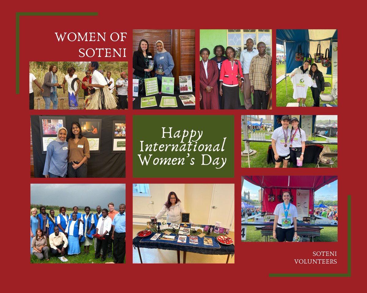 Happy International Women’s Day 💜 Today we celebrate the many women who make the SOTENI community what it is - leaders, board members, caregivers, community health workers, volunteers and advocates for change. 

#InternationalWomensDay #SOTENIInternational #WomenofSOTENI
