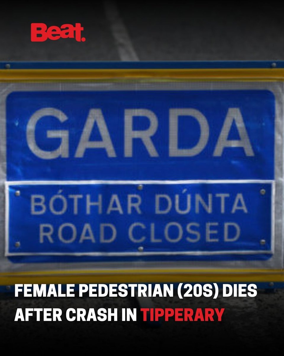 beat102103's tweet image. Shortly after 7pm, Gardaí and emergency services were alerted to a collision involving a pedestrian and a car on the R502 at Ballinlassa, between Templemore and Templetouhy.

The woman was pronounced dead at the scene a short time later.

#BeatNews #Tipperary