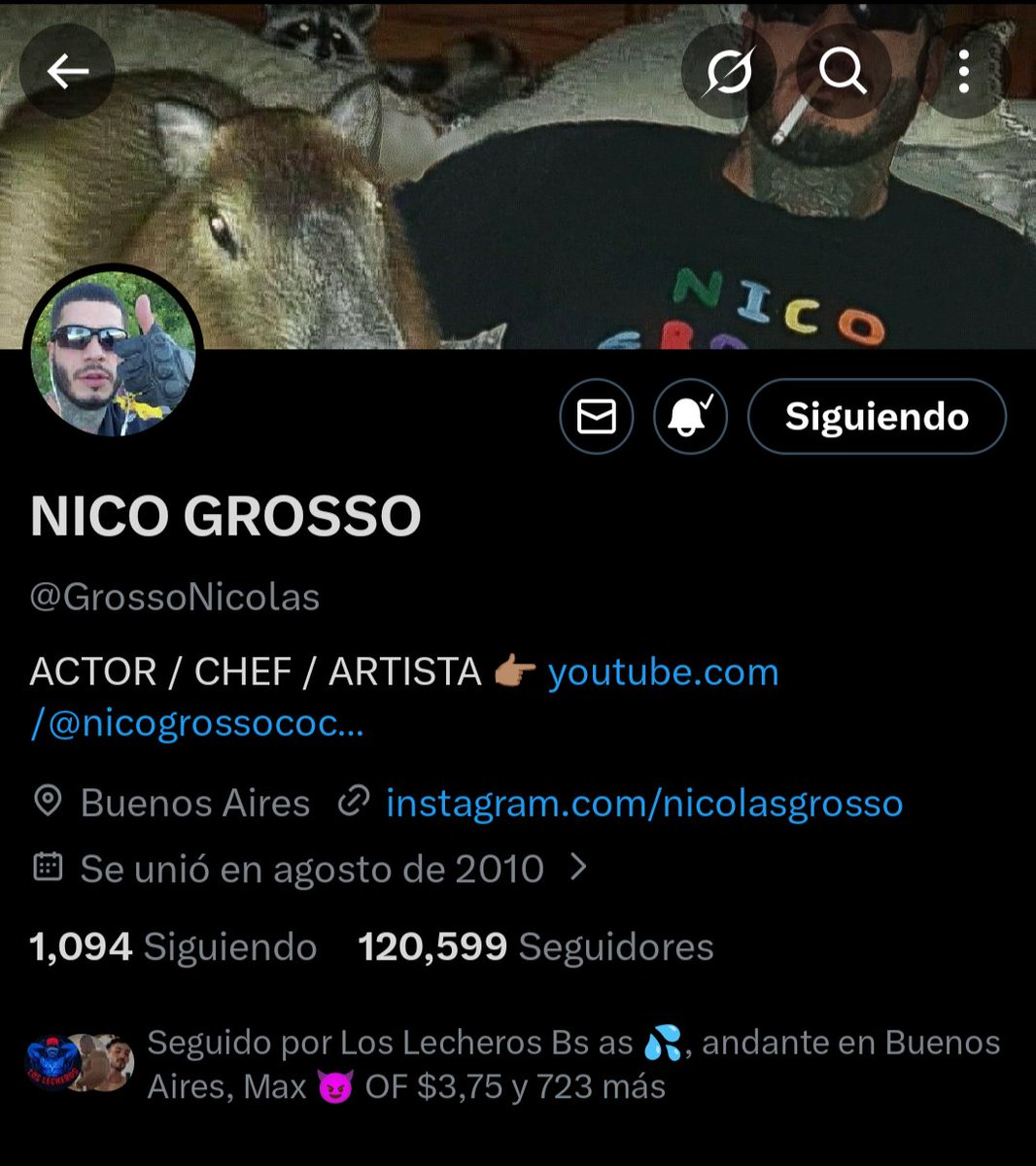 JeroFellatio's tweet photo. @GrossoNicolas 💪🏼 https://t.co/rybtci1Nj7