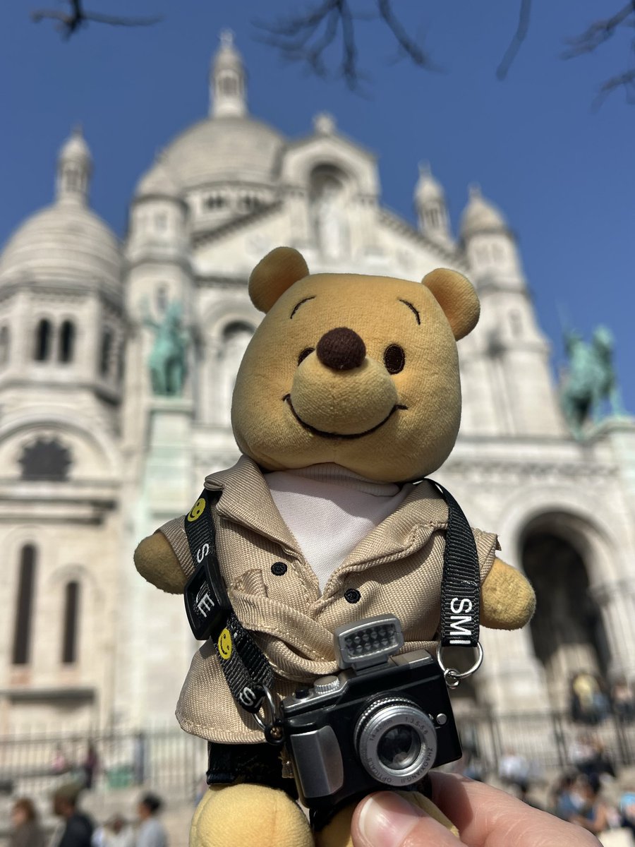 stephstehlin's tweet photo. Pooh in Paris! https://t.co/Dp1JMx91dq