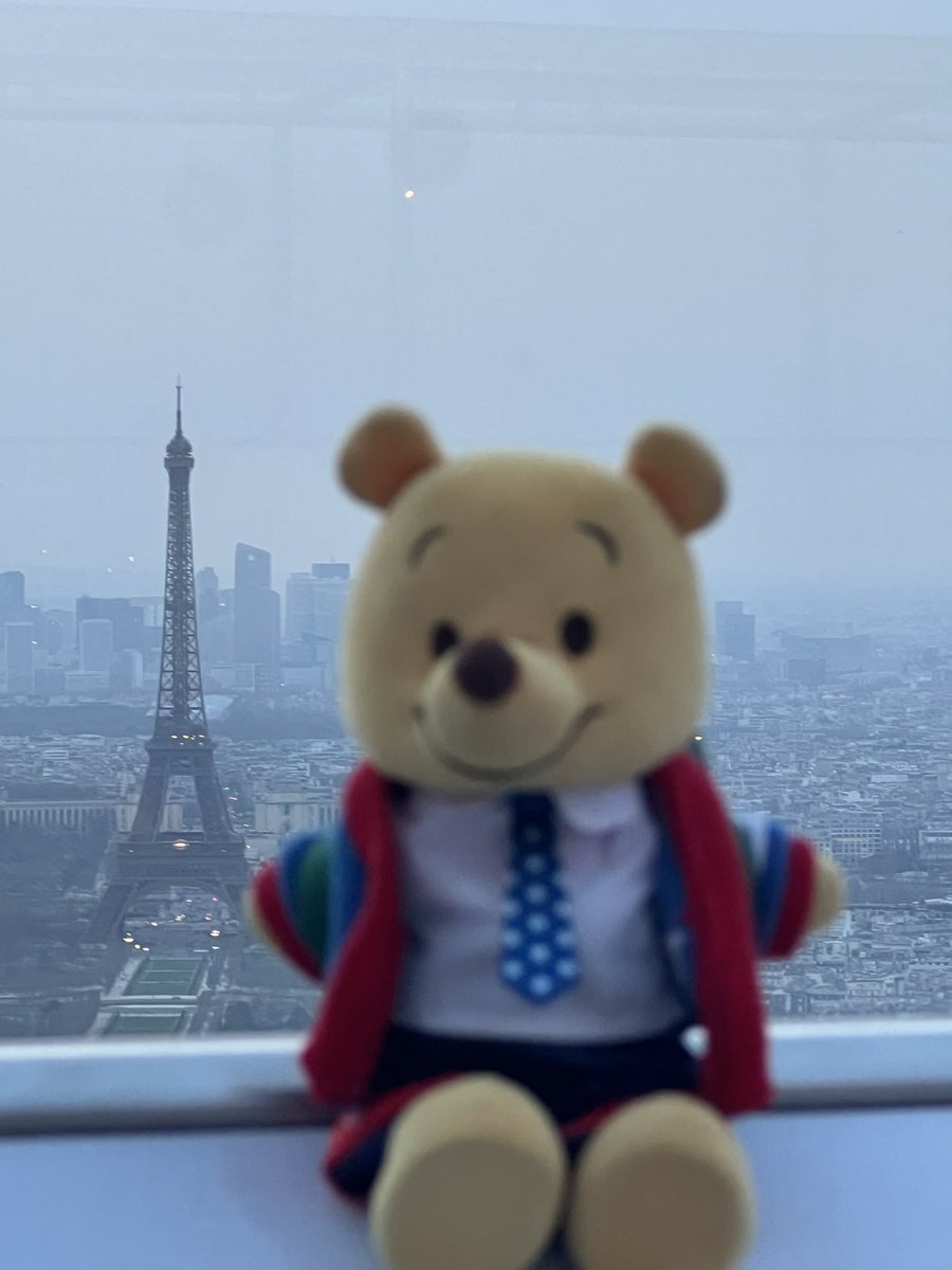 stephstehlin's tweet photo. Pooh in Paris! https://t.co/Dp1JMx91dq