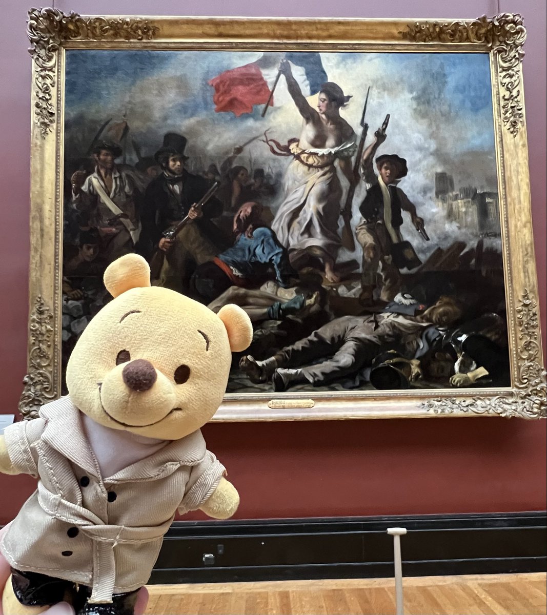 stephstehlin's tweet photo. Pooh in Paris! https://t.co/Dp1JMx91dq