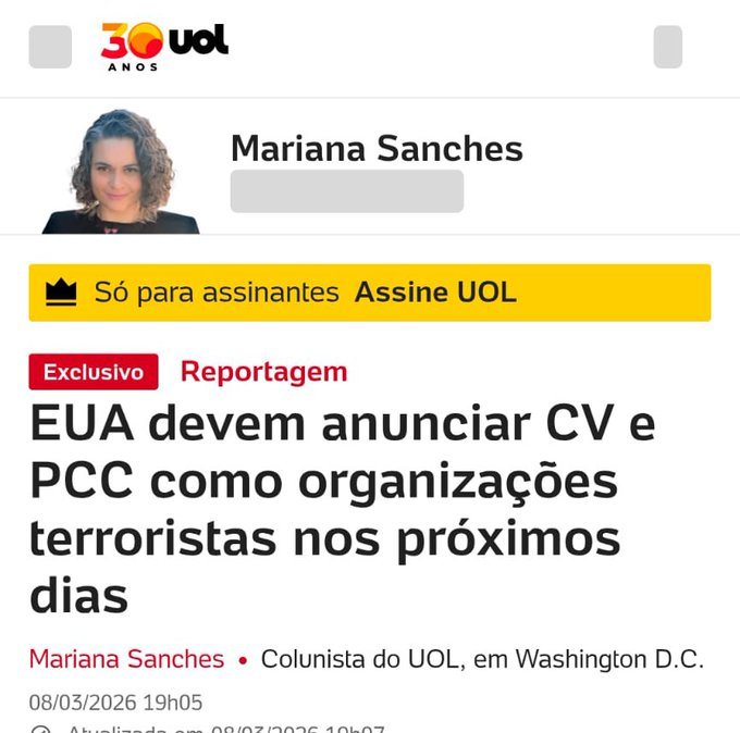 Ai,ai ,ai o descondenado não vai gostar nem um pouco dessa noticia.