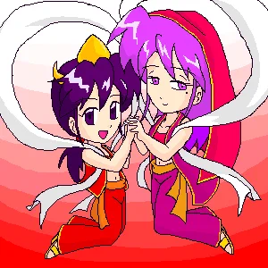 昨日のワンドロの姉妹。どうやら15年近く前に描いたものだったよう。ウヒョー
