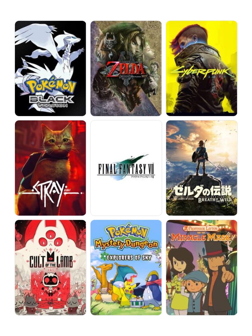 felixirrr's tweet photo. 9 jeux c moi !!
j'ai vrm du me retenir de mettre tous les pokemon https://t.co/0yjeIEKLE1