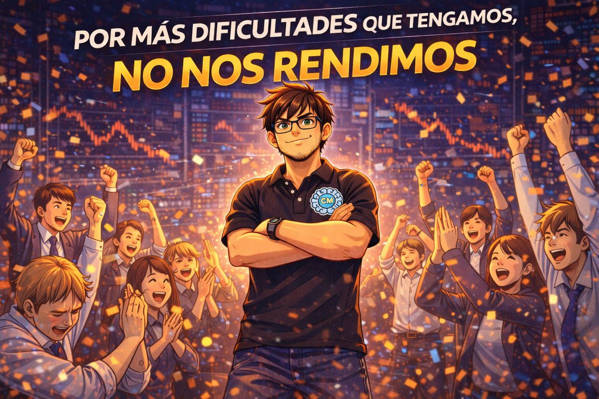 Por más dificultades que tengamos, aunque el mercado no acompañe, aunque intenten manipularlo para sacarnos del juego… 📉🎭

Solo os diré una cosa:

ColdMind no se rinde. ❄️🧠🔥

Seguimos aquí.
Más fuertes.
Más fríos.
Más enfocados. 🎯
Porque mientras otros dudan,
 ColdMind