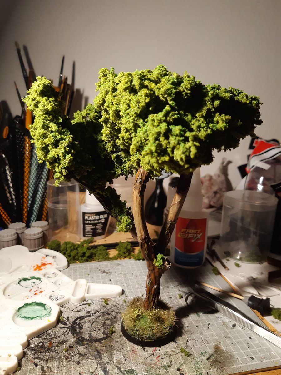 DrFaust85's tweet photo. I made a couple of trees, i havent been making much recently as I needed surgery just before Christmas. I hope to be well enough to start making lots more soon! https://t.co/V7CQP0GJtU