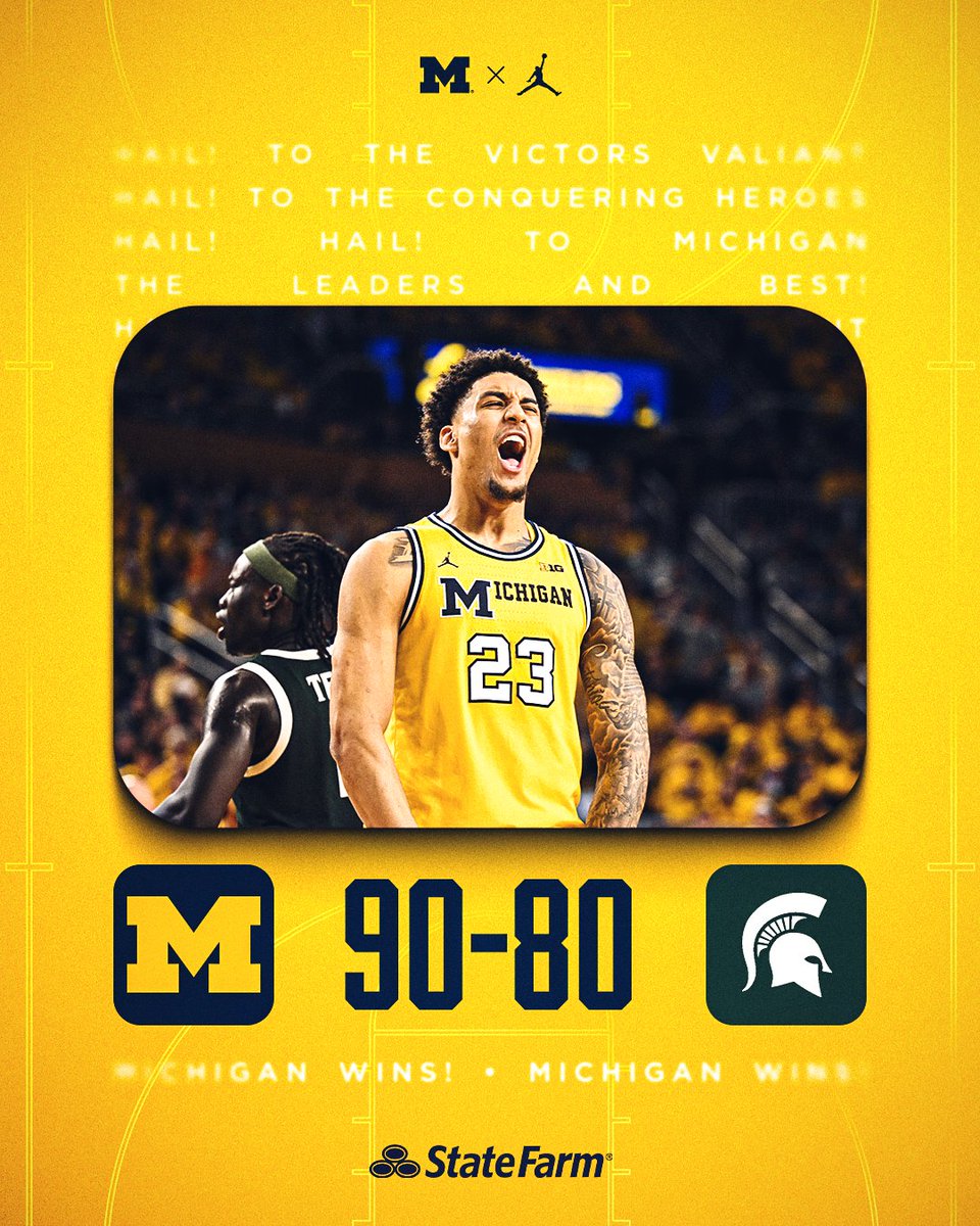 Ending the regular season with a big rivalry win! 😤