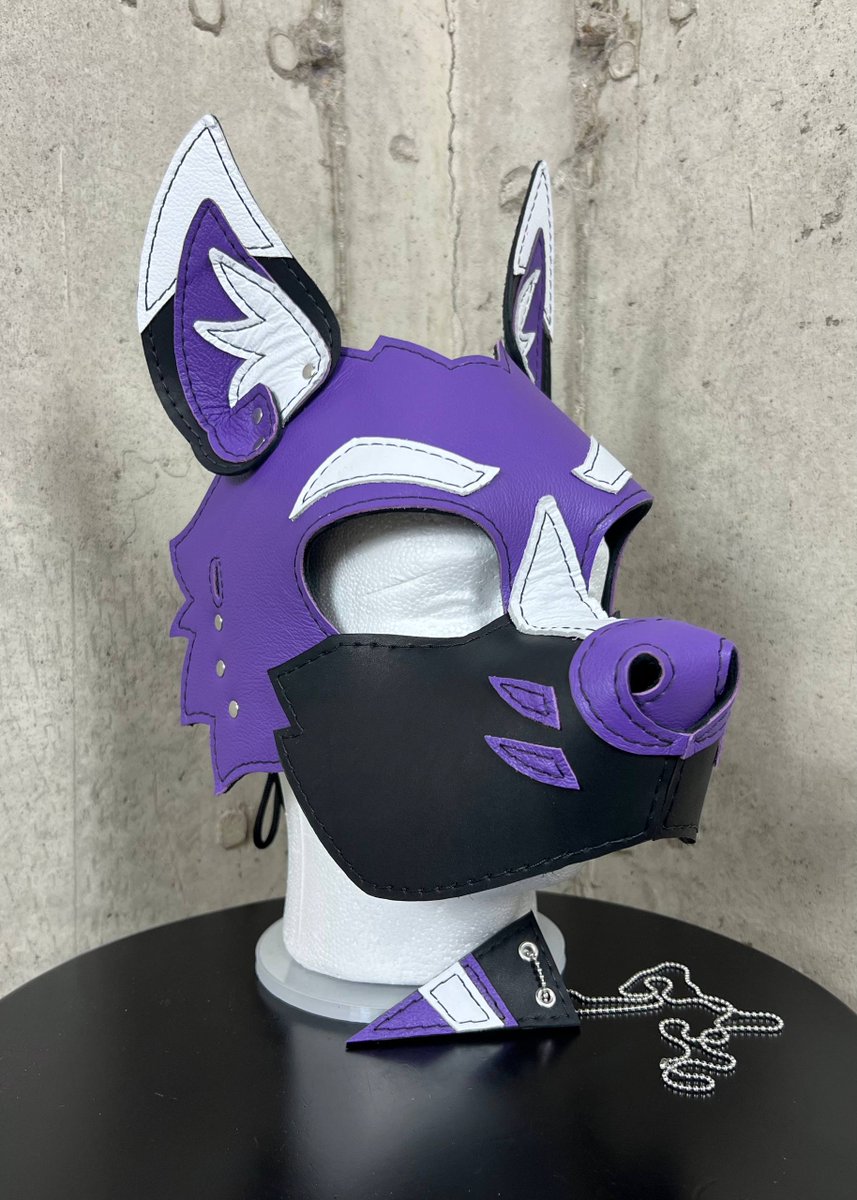 ScrapYardLthr's tweet photo. Partial custom wolf hood for @Pup_Vanquish ! 🐺

https://t.co/MO6XkbLWa7

#scrapyardleather #scrapyardlthr #pupplay #petplay #pupgear #furries #furryfandom https://t.co/5ikNpK2LaD