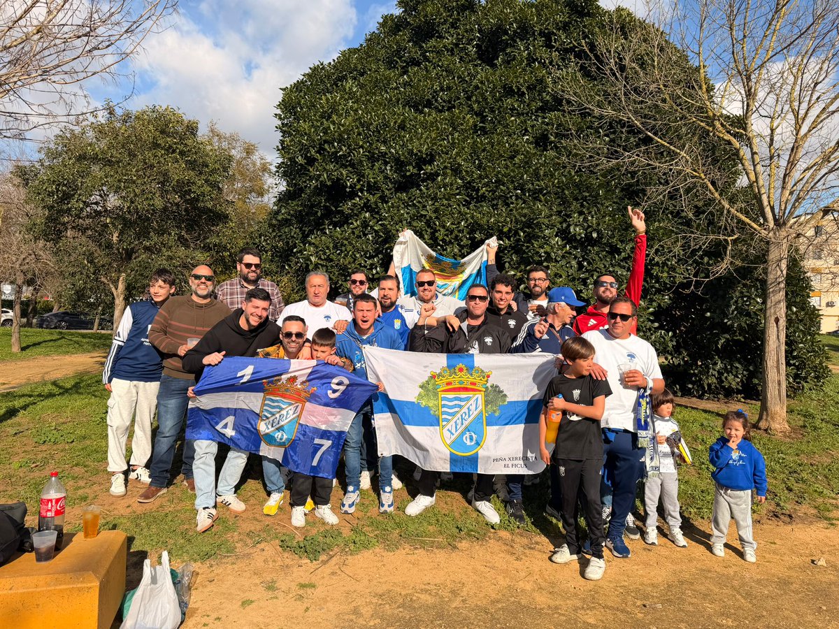 Gran previa y gran partido de mi xerez luchando hasta el ultimo minuto!! +3 Forza XCD 🤍💙