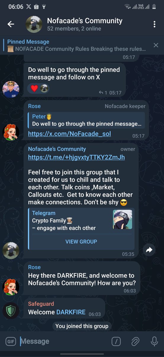 Roderick_54's tweet photo. @NoFacade_sol Done follow end notice on sir ✅
Done retweet ✅ 
Done like ✅
Done joind telegram 
Hve5wUTE6sps6c3PYh9LUd1DTgHv91aKY8LxgNc99MmY

Thank you so much ❤️ https://t.co/dcToPBDFIw