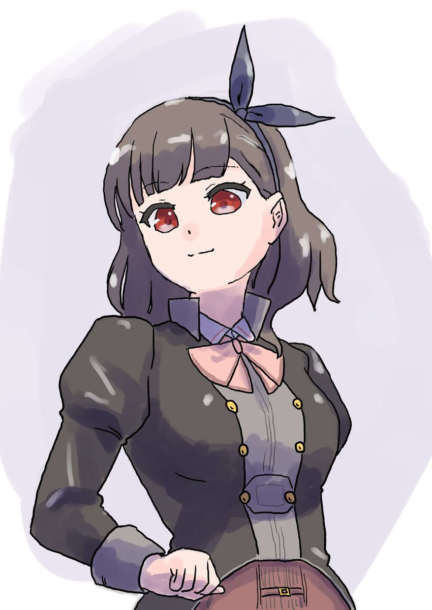 黒木・フランシスカ・百合亜さまお誕生日おめでとうございます
寡黙、だけど強さと優しさを秘めている
甲州奪還戦には出るのだろうか
アサルトリリィ_FA
＃黒木フランシスカ百合亜生誕祭2026