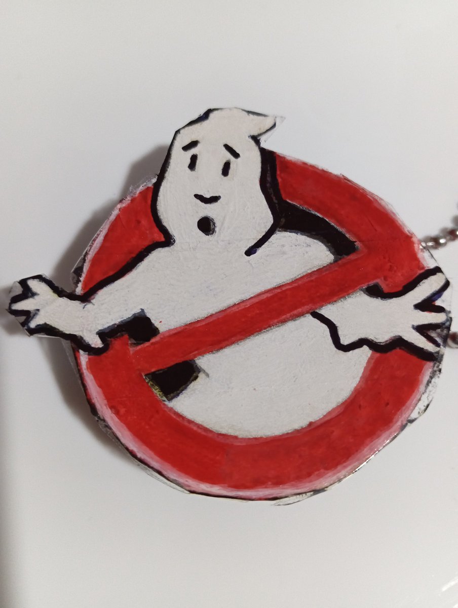 Llavero de los 👻Cazafantasmas👻

La canción de la serie de dibujos es la leche....

Who you Gonna call? GHOSTBUSTERS!!!🎧
