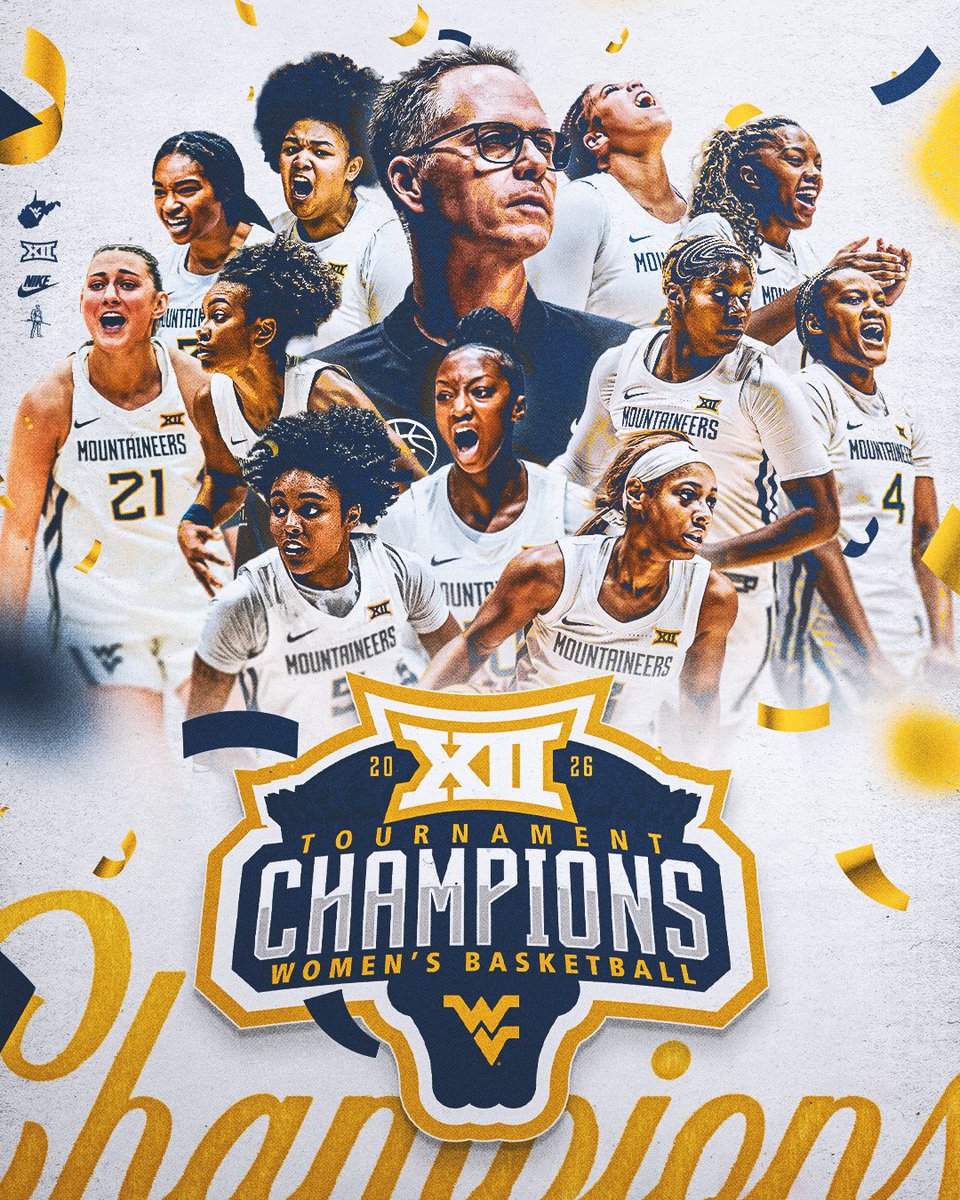 THE 2026 BIG 12 TOURNAMENT CHAMPIONS!!! 🏆