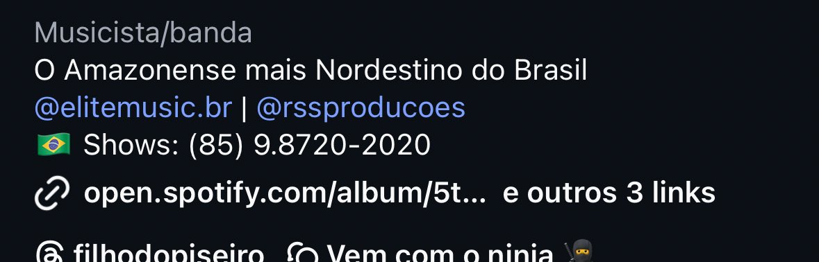 vhsallesp's tweet photo. @FIFATRADEBRASIL @Usuario000err0r @vittorocriador 😂
o cidadão usando todas as forças pra dissociar o cara do nordeste e a bio do filho do piseiro assim: https://t.co/HukzyILKL3