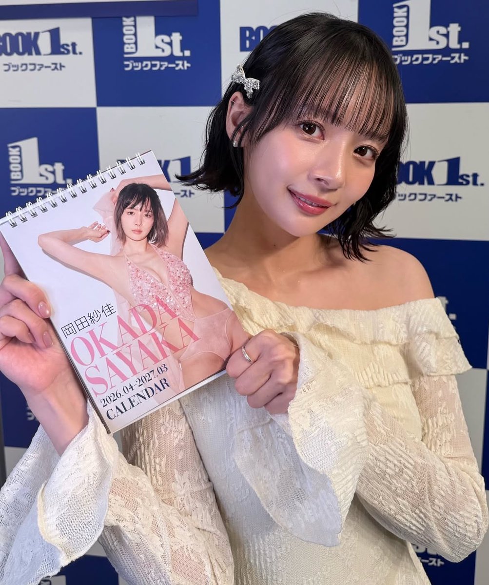 岡田紗佳 カレンダー発売イベント🤍】 📷sayaka_okada #岡田紗佳 #Mリーグ
