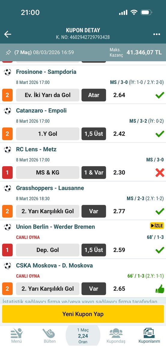 haklisinEtoo's tweet photo. @_jbelfort Tek ma��tan tek gol den yattık be 😏😏 https://t.co/jjU2UT2LAF