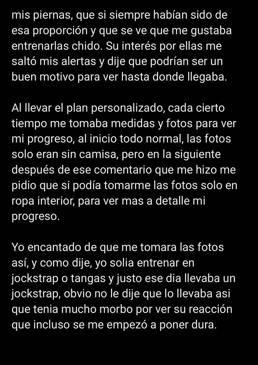 Relatosxxxver's tweet photo. El coach me da un entrenamiento extra 🏋‍♂️💪👅 1/2

#relatogay 001

Comenzamos con nuestra primer relato, de parte de uno de nuestros administradores. 

¿Quieres la segunda parte? 🥵 https://t.co/D8evpIWVgh