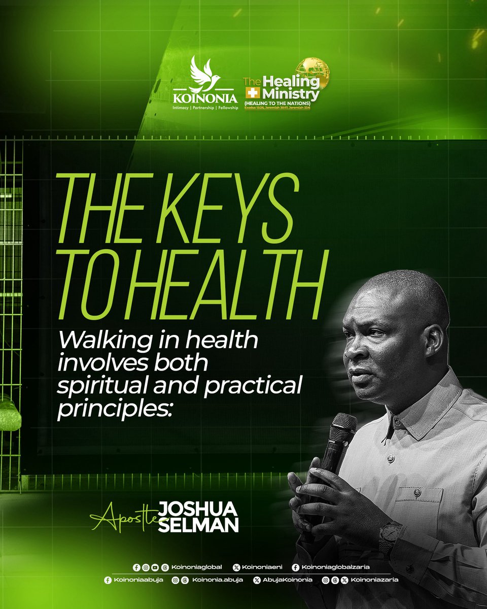 koinoniaeni's tweet photo. #ApostleJoshuaSelman
#TheHealingMinistry
#HealingToTheNations
#KoinoniaAbuja
#KoinoniaZaria
#KoinoniaGlobal https://t.co/I2f3xF6UP4