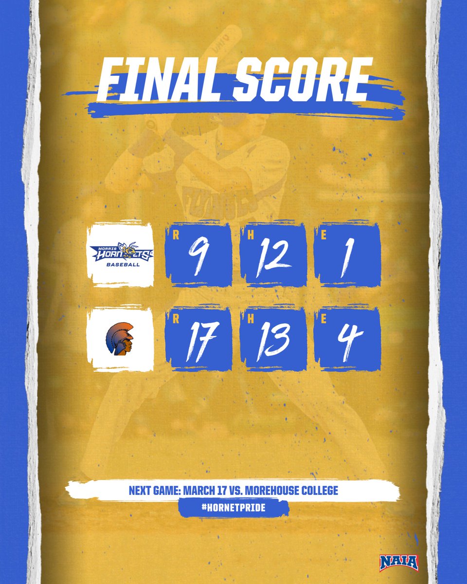 Morris College Baseball tweet media