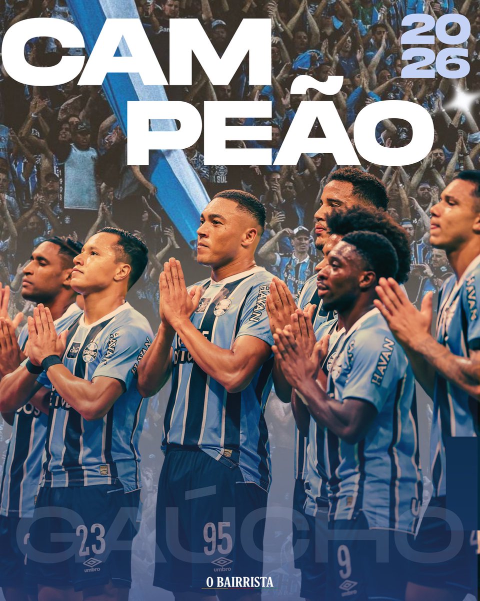 O_Bairrista's tweet photo. 🏆🇪🇪GRÊMIO 44 VEZES CAMPEÃO GAÚCHO! https://t.co/dGLfC37lOK