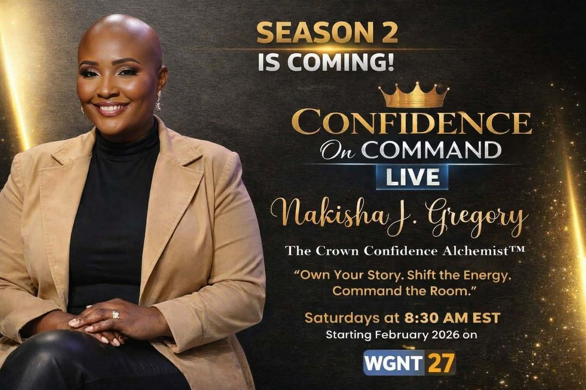 JustAskKish's tweet photo. I believe in celebrating the wins.Not just school graduations, but the ones life gives us later.

The promotion.
The healing.
The discipline.
The courage to grow.

That’s why every season of Confidence On Command LIVE ends with a Graduation Episode. #ConfidenceOnCommandLive https://t.co/gn7OzCCHcz