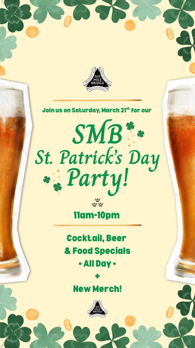 Six Mile Bridge Beer tweet media