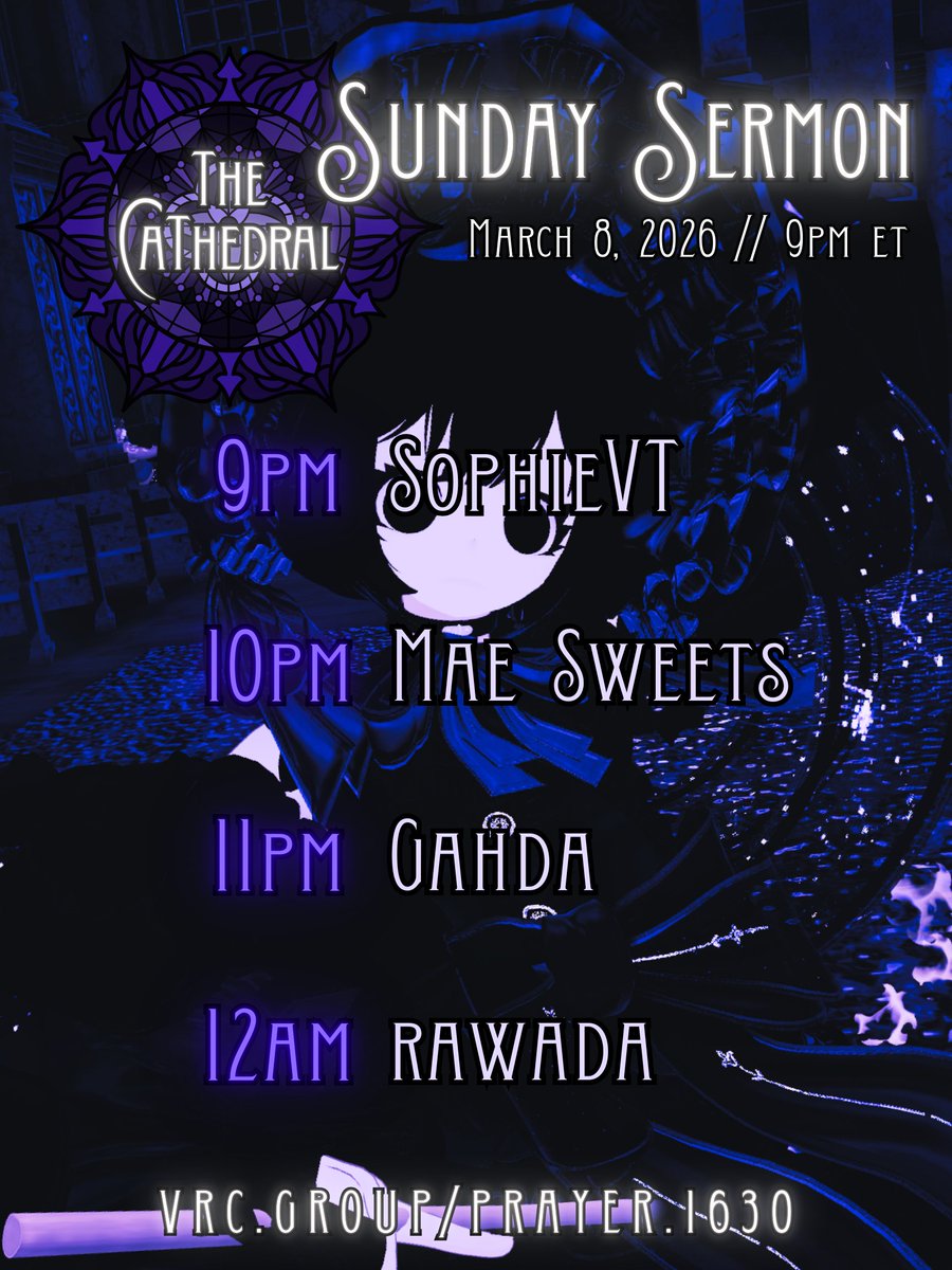 gahdastream's tweet photo. Playing at Cathedral tonight. https://t.co/dYL4tQy6ZN