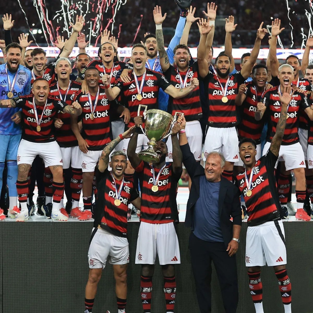 CentralFlaNacao's tweet photo. O FLAMENGO É CAMPEÃO DO CARIOCA 2026! https://t.co/zoZEhJIAIc