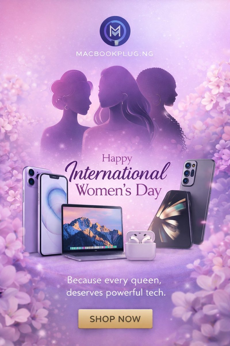 macbookplug's tweet photo. Happy International Women’s Day 🌹 https://t.co/wlF4mPhxa2