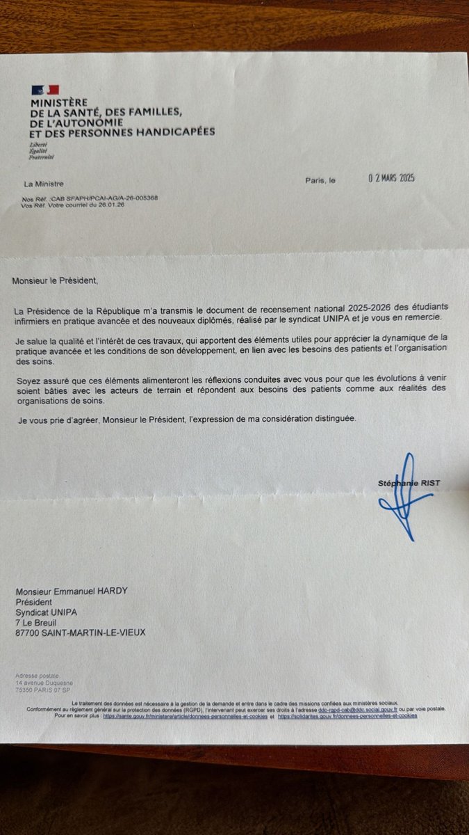 Syndicat UNIPA tweet media