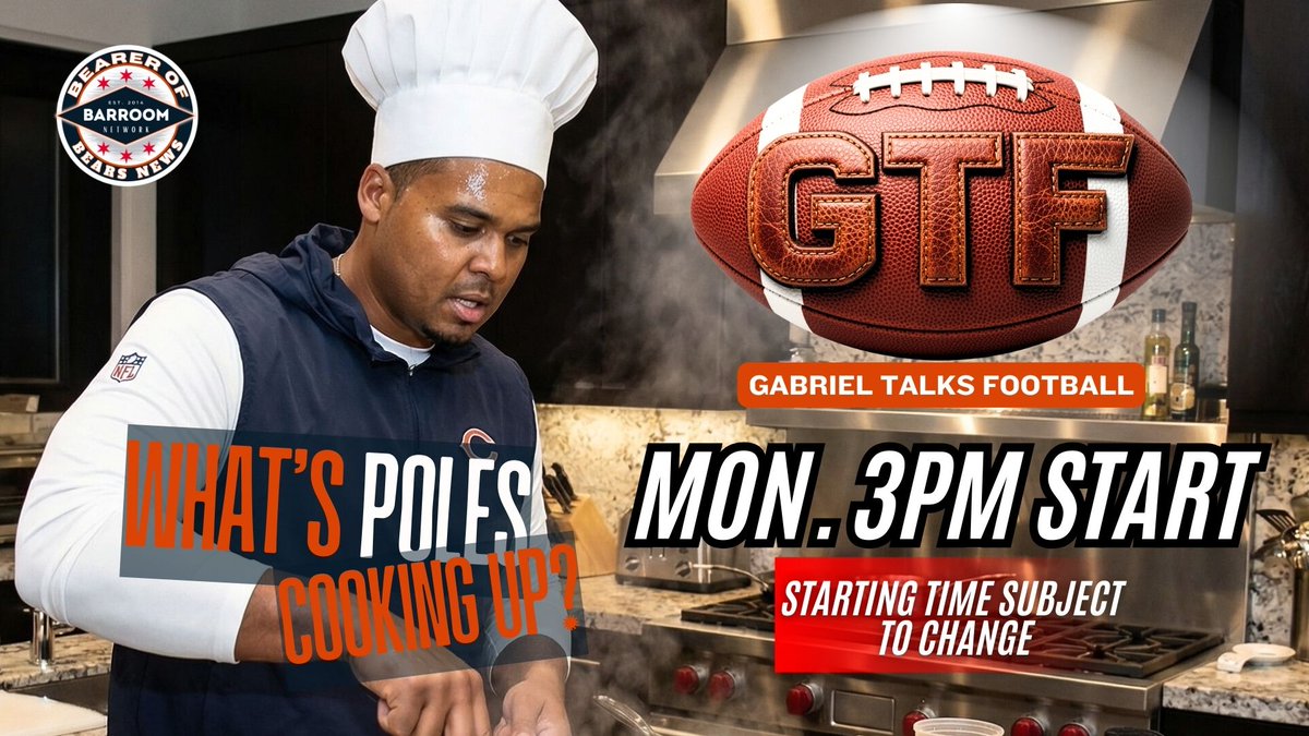 Monday afternoon, <a href="/ggabefootball/">Greg Gabriel</a> dishes out takes on what #Bears GM Ryan Poles might be cooking up with free agent deals.