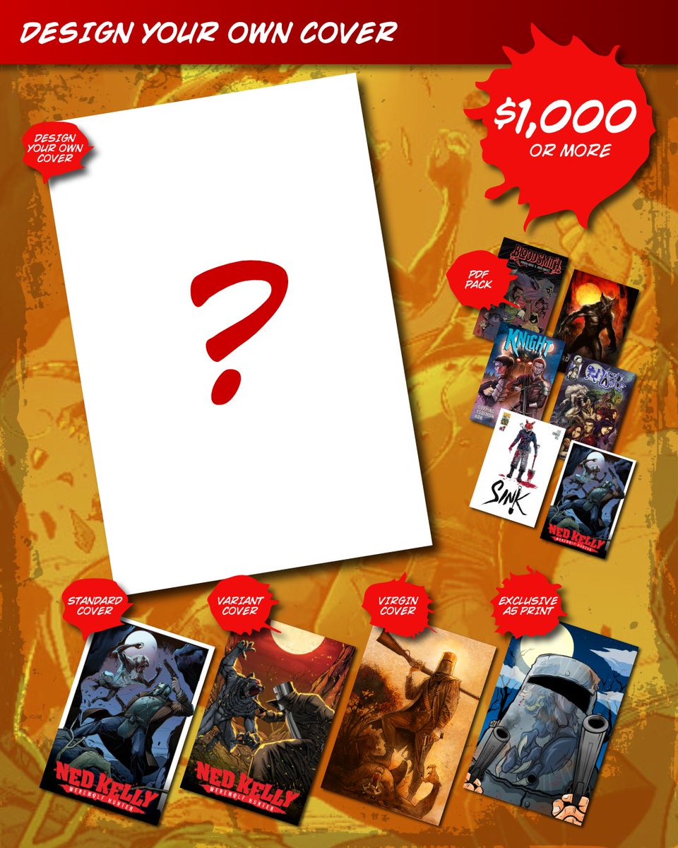 comics_2_movies's tweet photo. Several reward tiers are running low.

Once they’re gone, they’re gone for good.

📷 Don’t miss out - https://t.co/4gPcq2ul6Y

#nedkelly  #kickstartercomics #supportindiecomics  #indiecomics  #crowdfundingcomics #graphicnovel  #comicbookart  #horrorcomics  #darkfantasy  #werewolf https://t.co/g4PZMPi7GB