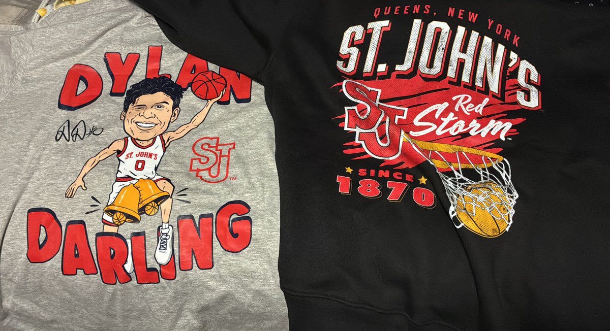 Everyone make sure to check out <a href="/MezzanineNYC/">Mezzanine Studio</a> ❗️Awesome original designs, great prices and it’s made by a Johnnie alumni. Go check them out! 🔥🗽 #sjubb