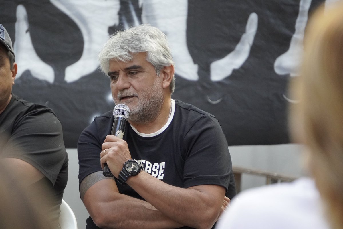 Junto al ministro de Trabajo de la Provincia de Buenos Aires, Walter Correa, y a la compañera Ana Luz Balor participamos del plenario que llevaron adelante los compañeros y compañeras de Descamisados San Martín