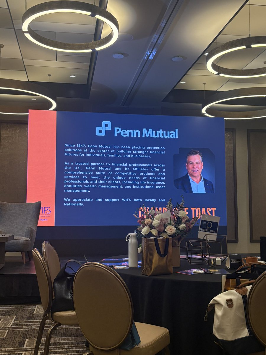 RonBertke's tweet photo. A wonderful event at The Garland in Studio City, CA, honoring women in celebration of International Women’s Day. Proud toast sponsor…#pennmutual #WIFS https://t.co/bhKo9qBDRJ