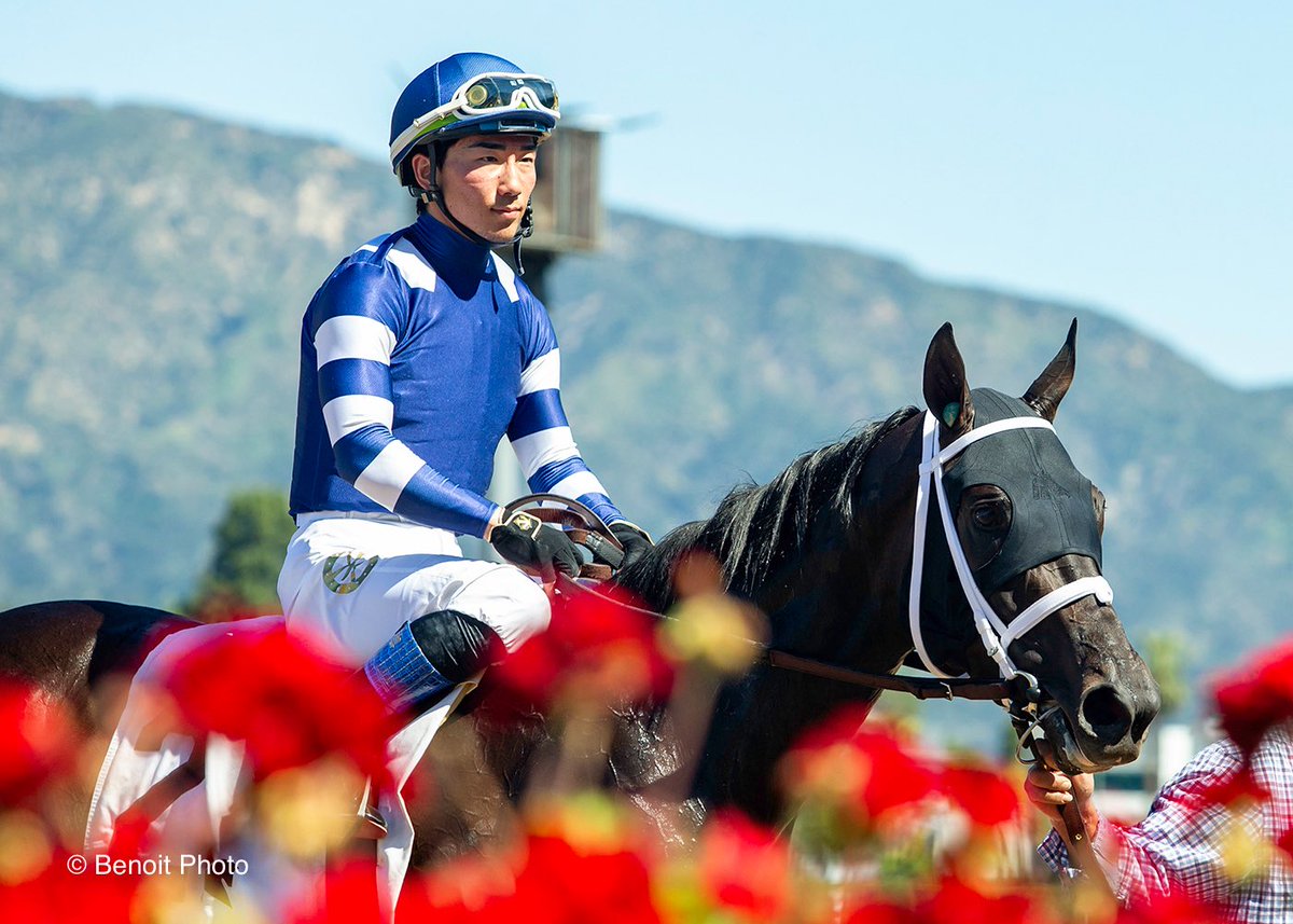 benoitphoto_'s tweet photo. Amerman Racing's Counterbalance and jockey Kazushi Kimura win the $100,000 China Doll Stakes, Sunday, March 8, 2026 at Santa Anita Park, Arcadia CA.

View all our photos at https://t.co/GRX92DKjLs 

© BENOIT PHOTO https://t.co/yTosB60fkd
