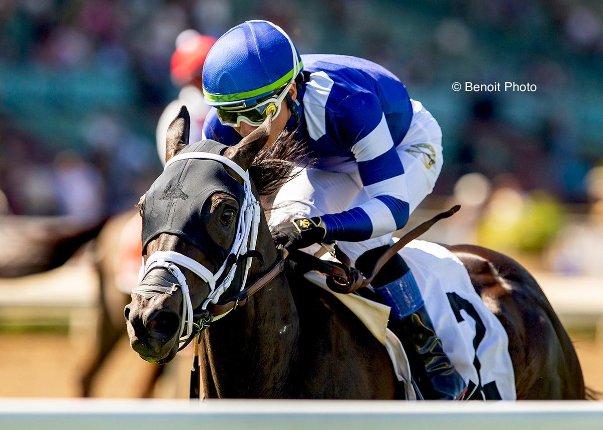 benoitphoto_'s tweet photo. Amerman Racing's Counterbalance and jockey Kazushi Kimura win the $100,000 China Doll Stakes, Sunday, March 8, 2026 at Santa Anita Park, Arcadia CA.

View all our photos at https://t.co/GRX92DKjLs 

© BENOIT PHOTO https://t.co/yTosB60fkd