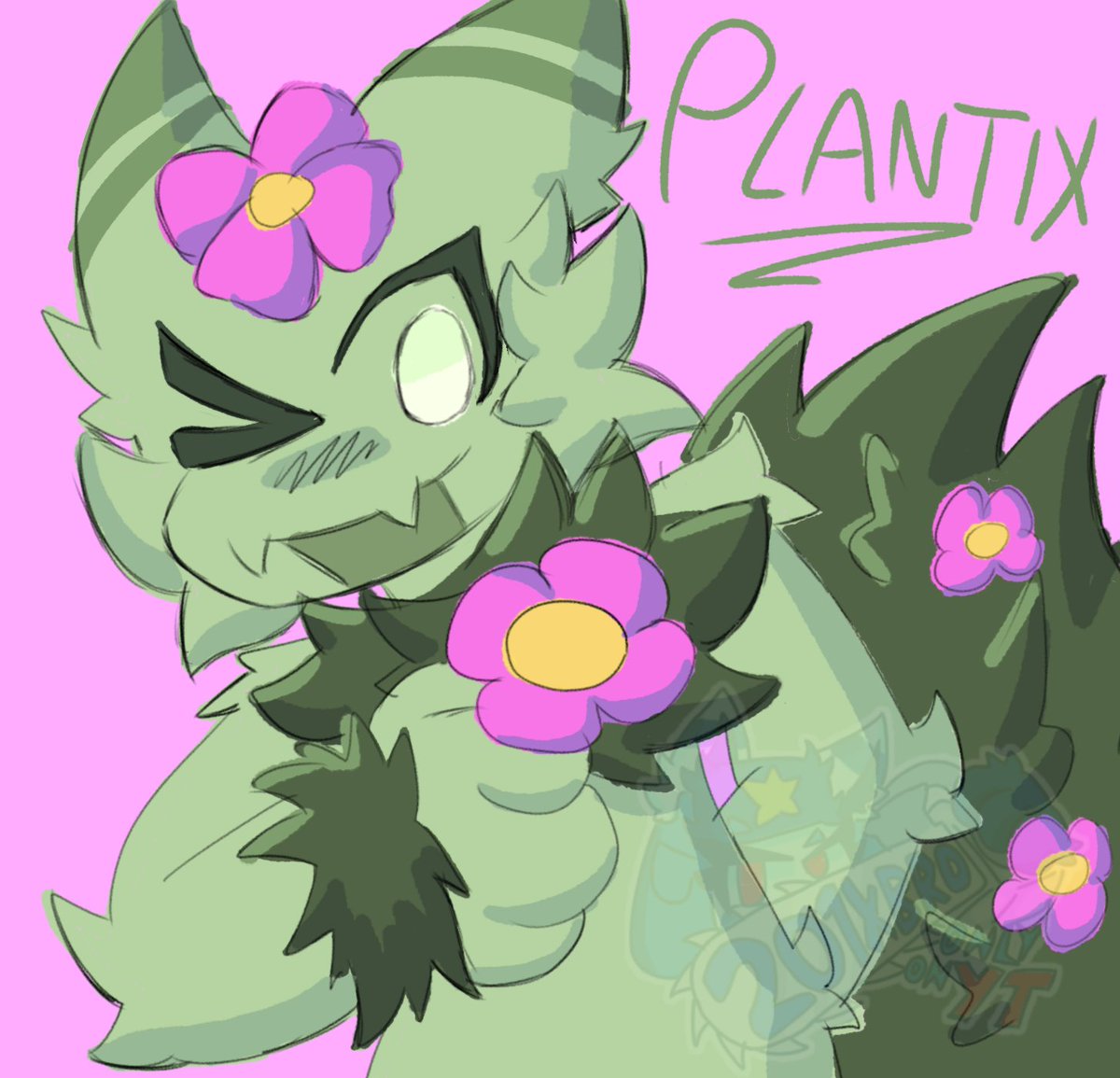 201xbro's tweet photo. Day 3 of a random furry drawing 
And this time is Plantix from KP again
The replacement for them is not too far from what it used to be so I'm okay with that but I do still miss them https://t.co/BJwOIPFa8N