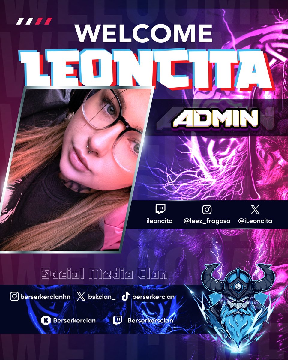 ⚔️ Nuevo Admin en Berserker Clan

Seguimos fortaleciendo la organización del clan y hoy anunciamos oficialmente a nuestro nuevo Admin:

🎮 <a href="/iLeoncita/">BSK Leoncita🍒</a> 

A partir de ahora formará parte del equipo encargado de mantener el orden, apoyar a los miembros y seguir impulsando el